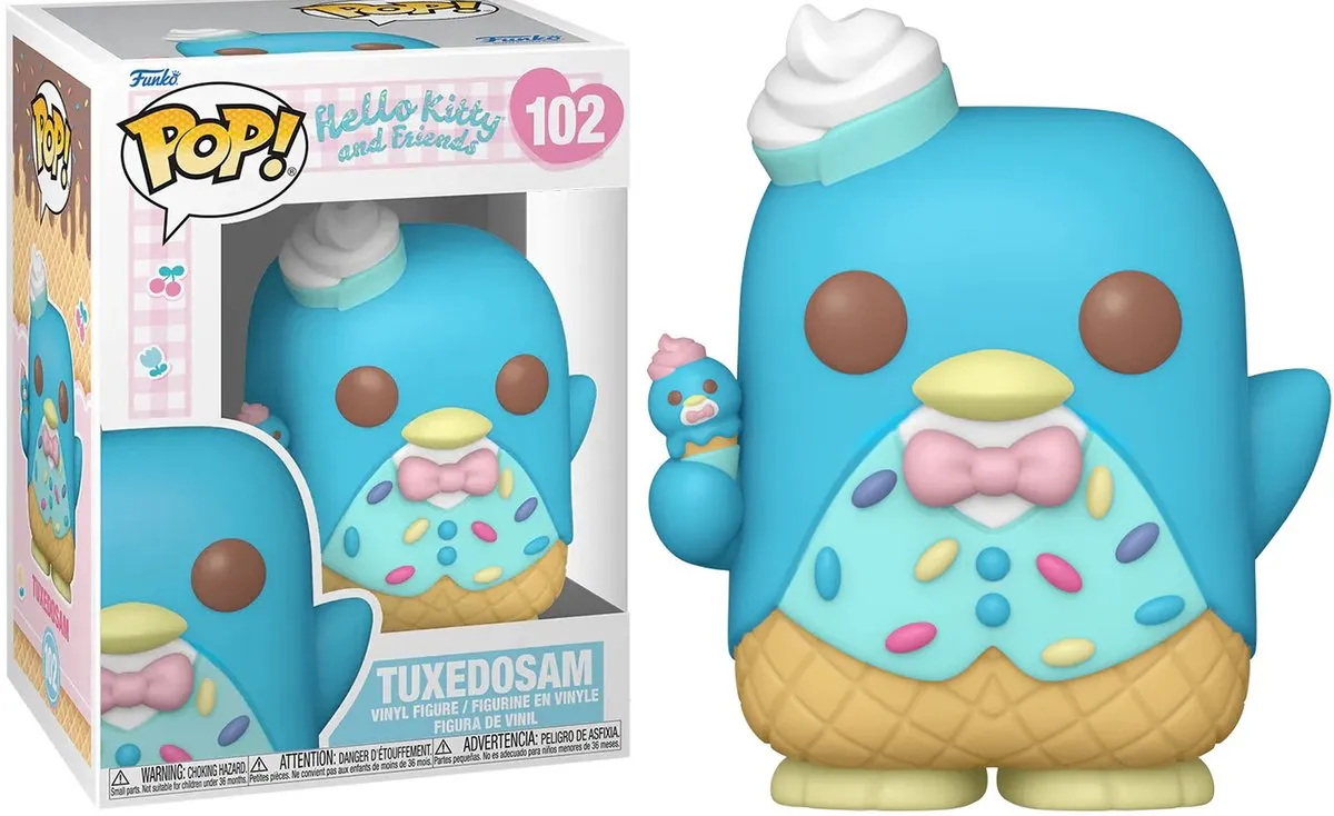 Funko Pop! Hello Kitty and Friends Tuxedosam Ice Cream Vinyl Figuur - Multicolor
