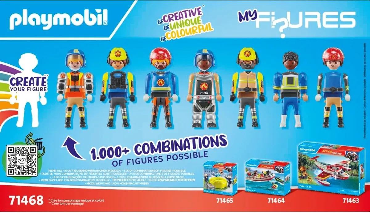 Playmobil Action Heroes Brandweer - 71468 - Multicolor - afbeelding 6 van 6