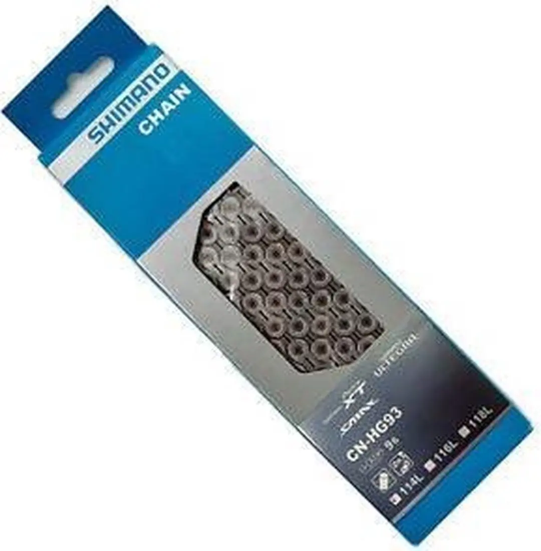 Shimano CN-HG93 9-speed Ketting - 114 Schakels - Grijs - afbeelding 5 van 6
