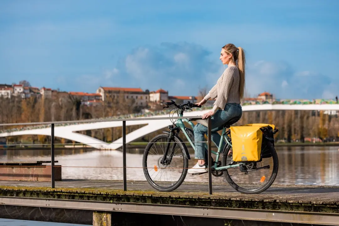 Willex Enkele Fietstas 17L - Geel - afbeelding 4 van 6