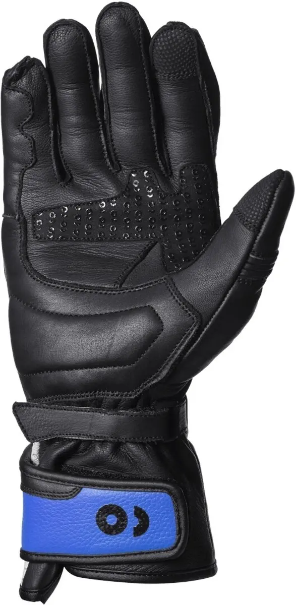 Gms GR-1 SF Geperforeerde Handschoenen - XL - Zwart/Wit/Blauw