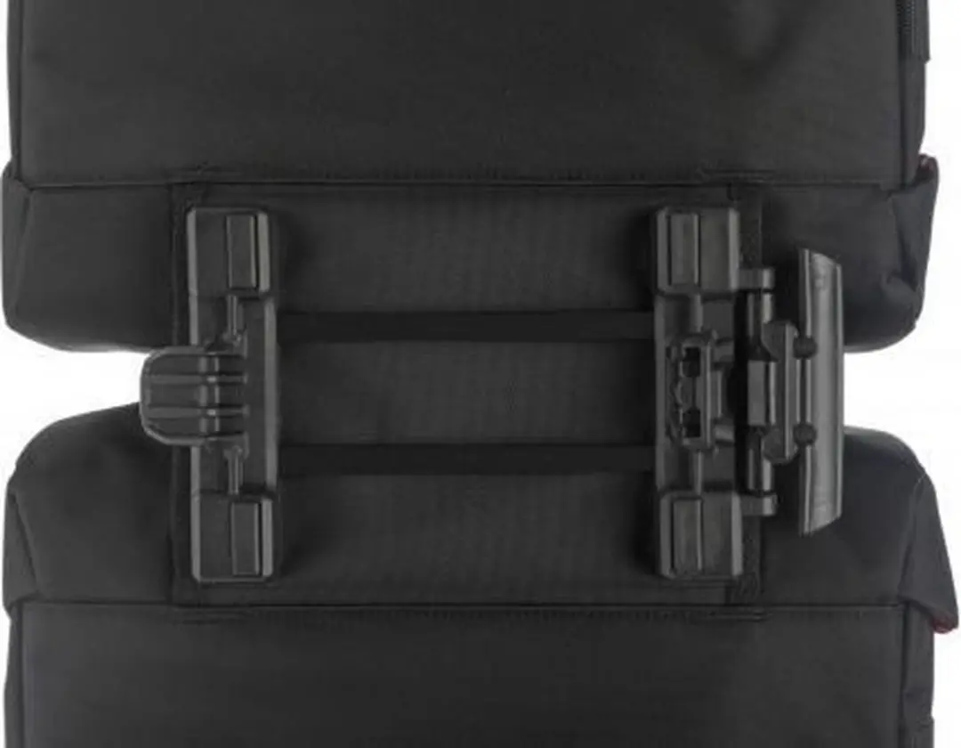 New Looxs Vigo Double Atran AVS Dubbele Fietstas 37L - Zwart - afbeelding 2 van 6