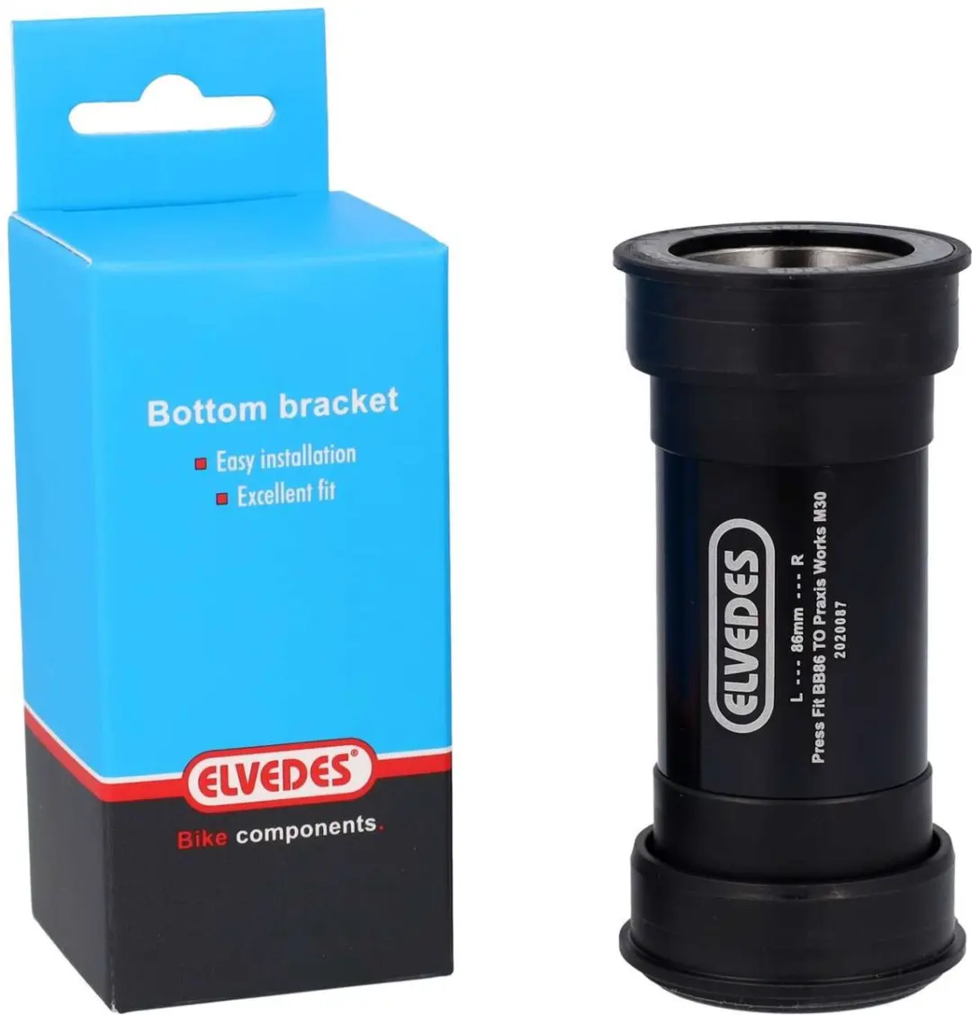 Elvedes Twist Fit Trapset BB86/BB92 - 41x86-92mm - Zwart - afbeelding 2 van 2