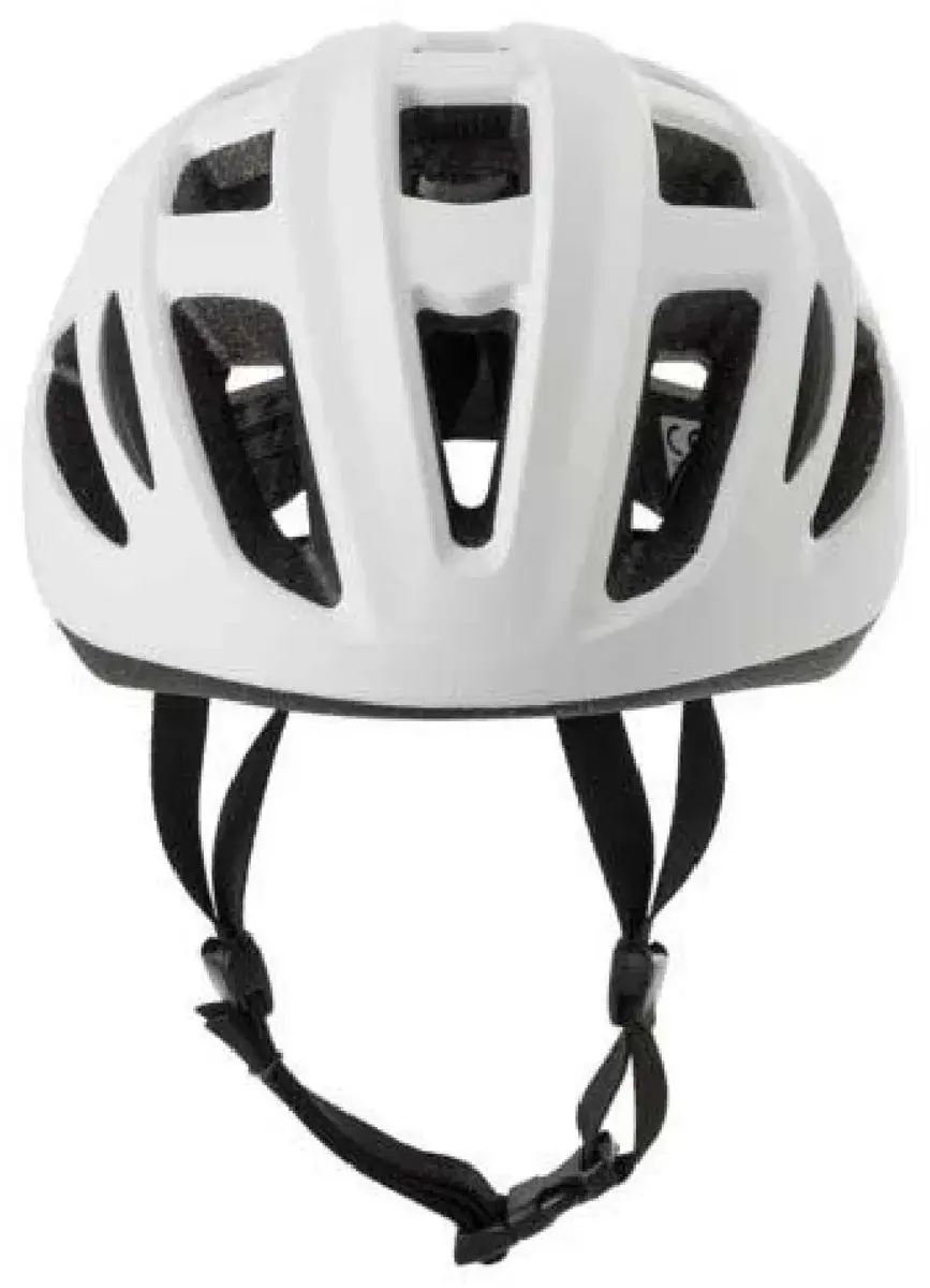 AGU Attivo Fietshelm Wit - 58-61cm - 18 Ventilatieopeningen - afbeelding 6 van 6