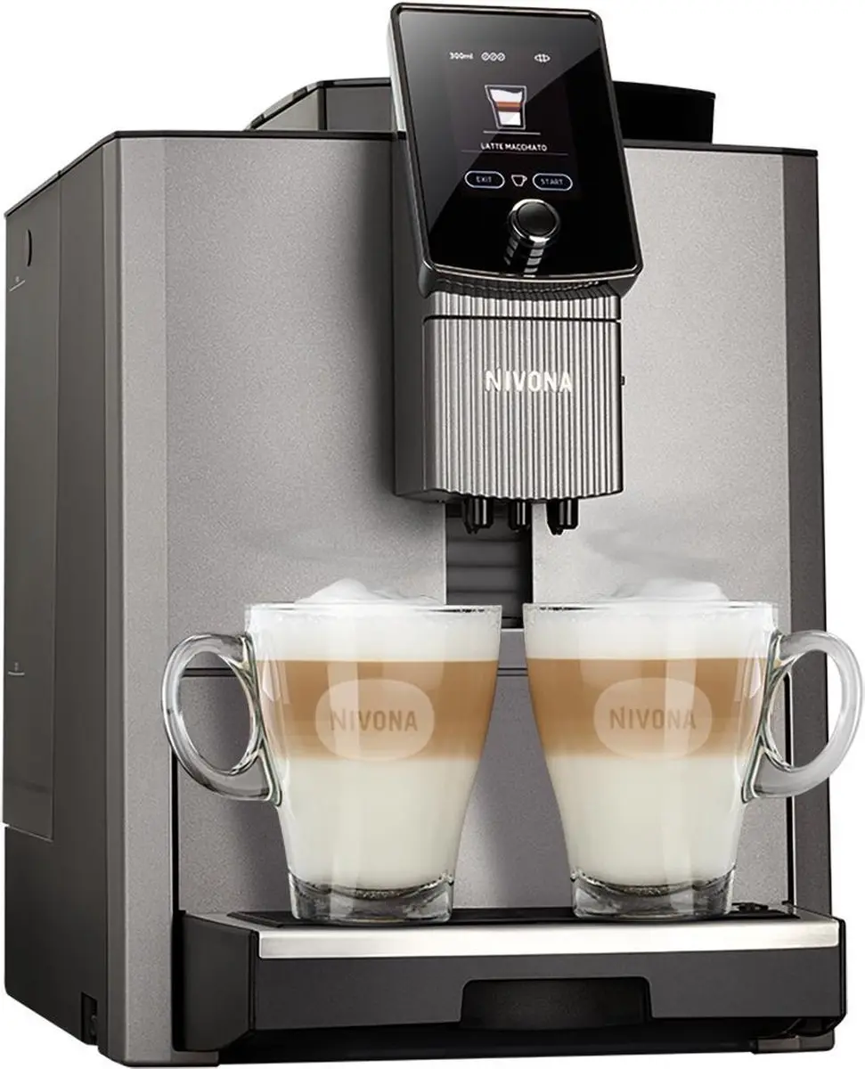 Nivona Caferomatica 1040 Espressomachine - 18 Programma's - Titanium - afbeelding 6 van 6