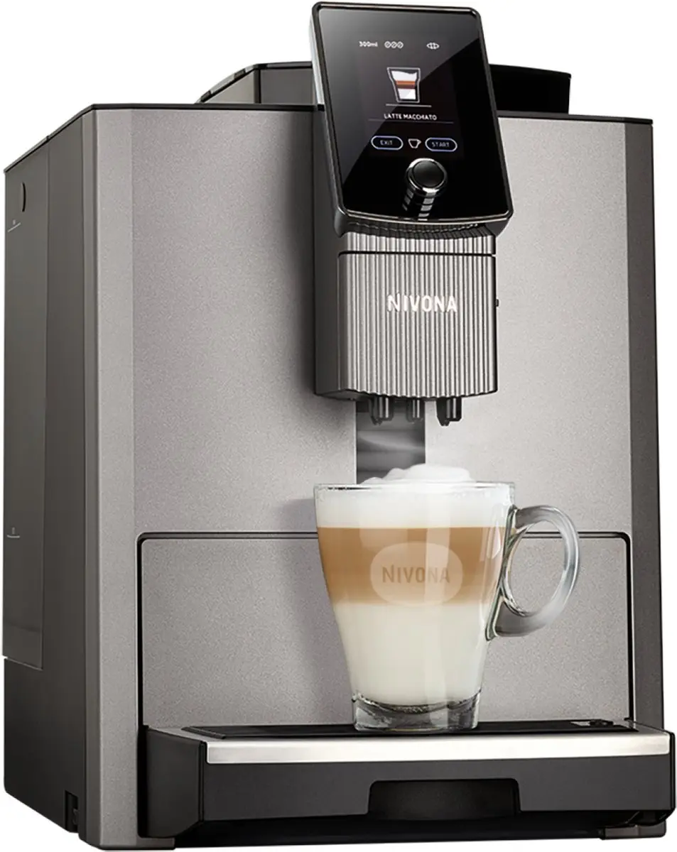Nivona Caferomatica 1040 Espressomachine - 18 Programma's - Titanium - afbeelding 3 van 6