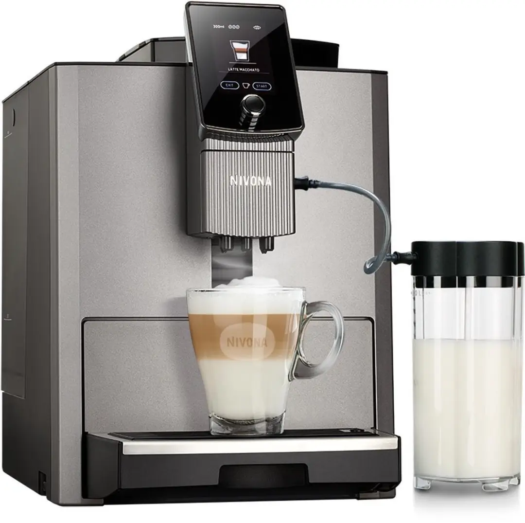 Nivona Caferomatica 1040 Espressomachine - 18 Programma's - Titanium - afbeelding 2 van 6