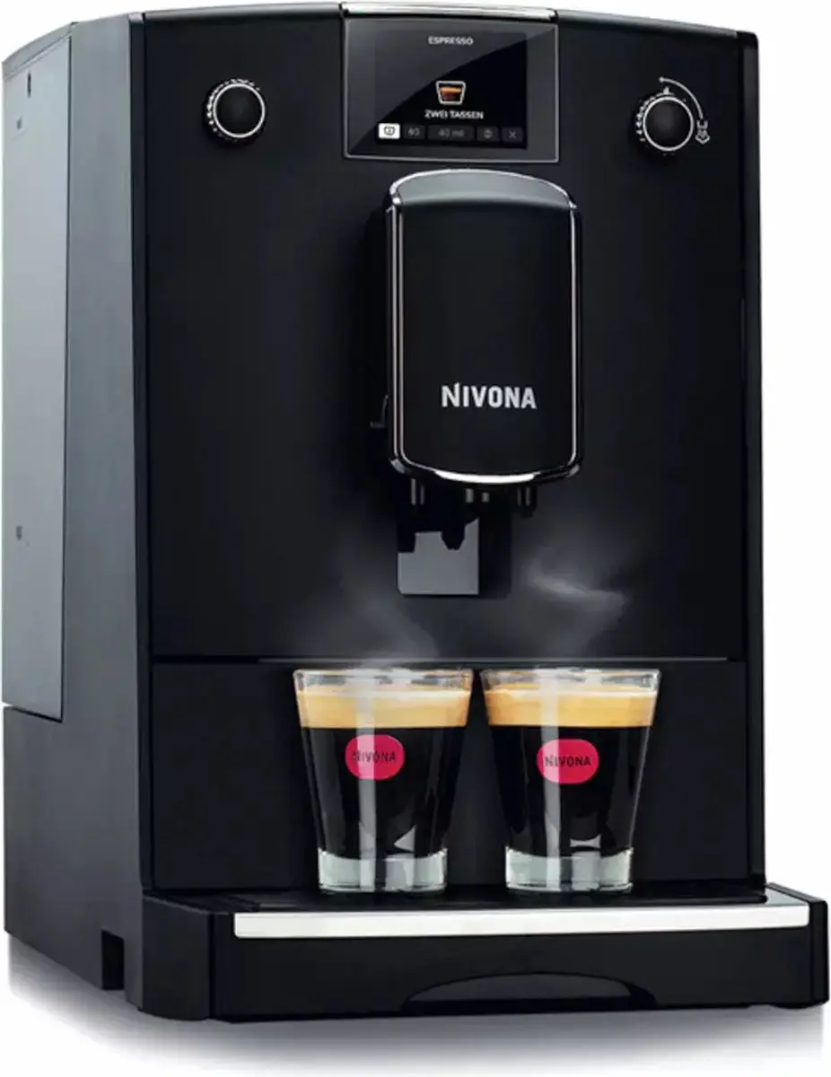 Nivona 690 Volautomatische Koffiemachine - 2 Kopjes - 2,2L - Zwart - afbeelding 2 van 6