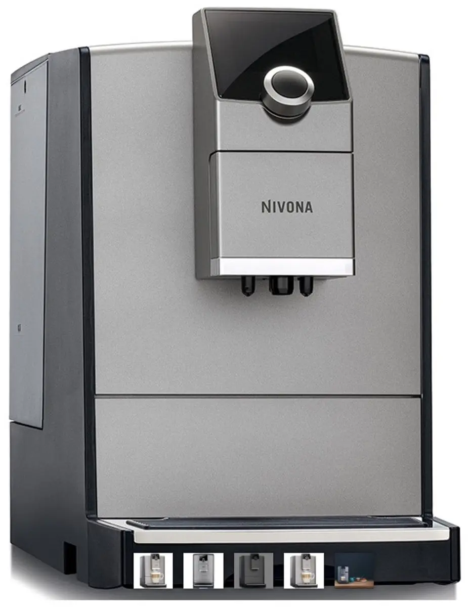Nivona CaféRomatica 795 Espressomachine - Titanium - afbeelding 3 van 4