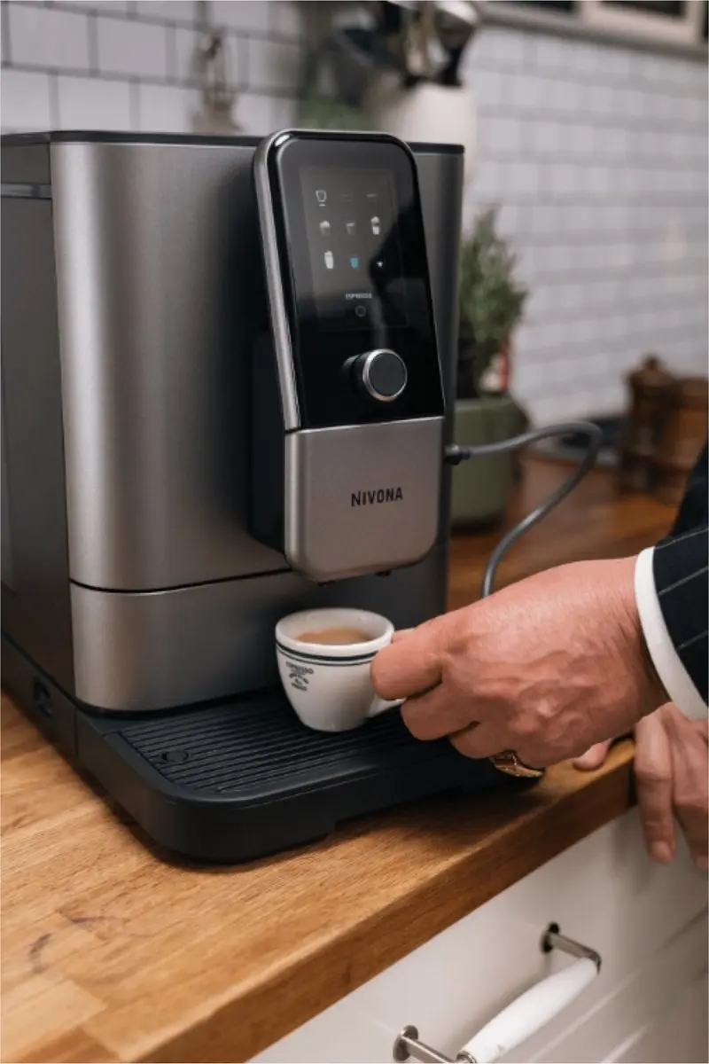 Nivona CafeRomatica NIVO8103 Volautomatische Koffiemachine - Titanium - afbeelding 4 van 6