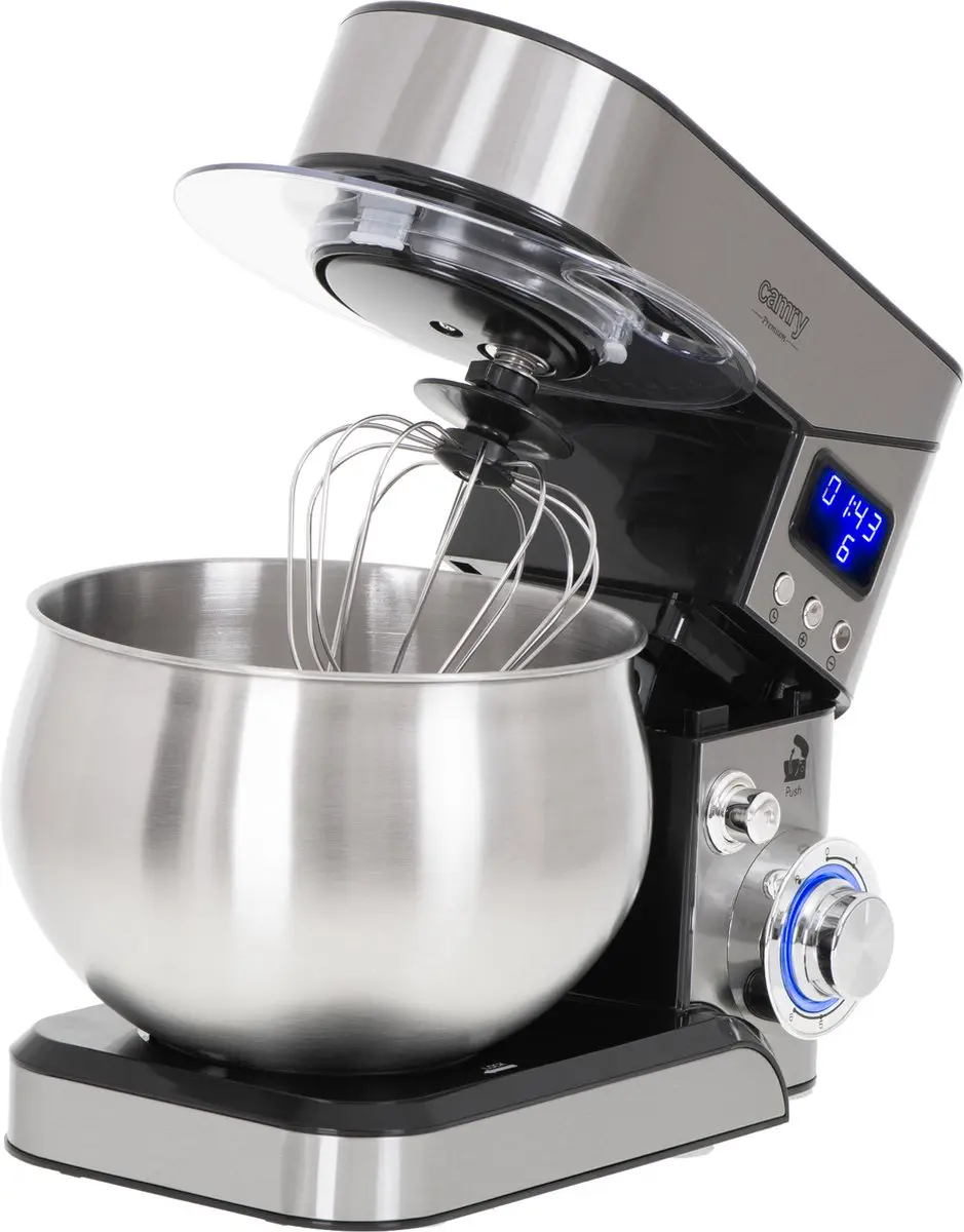 Camry CR 4223 Foodprocessor 2000W - Zilver - afbeelding 6 van 6