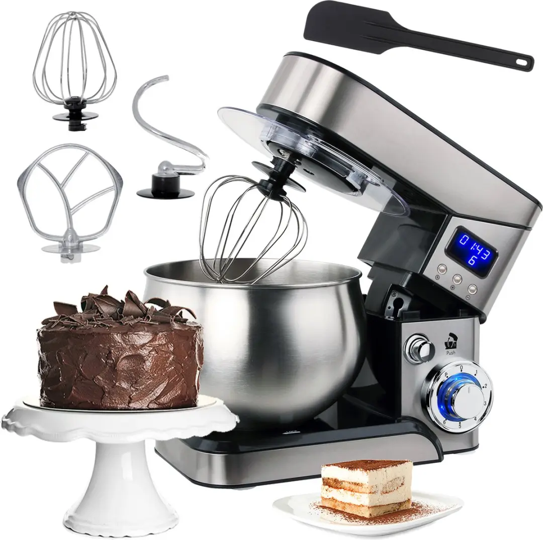 Camry CR 4223 Foodprocessor 2000W - Zilver - afbeelding 5 van 6
