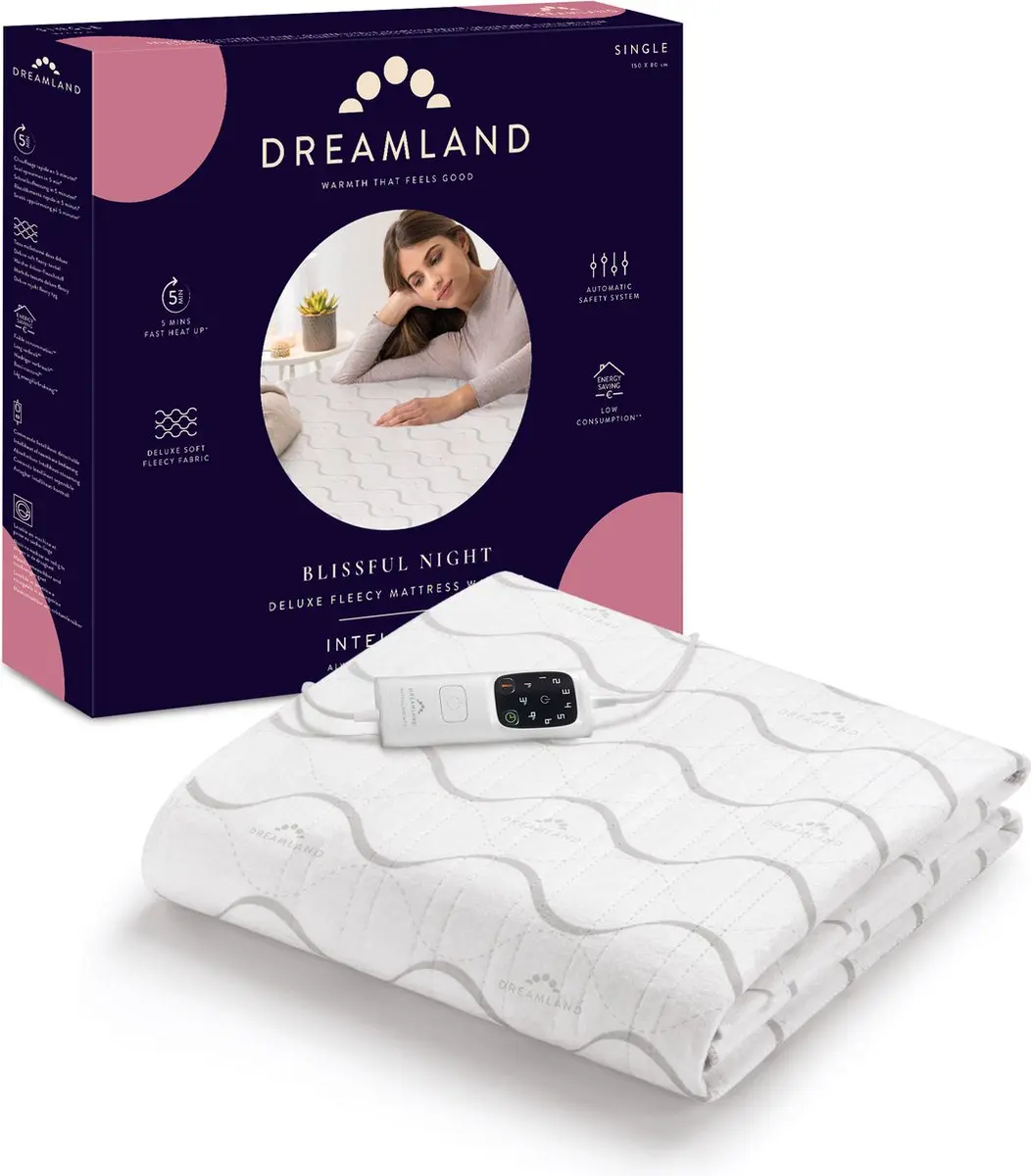 Dreamland 26021 Deluxe Fleece Matrasverwarmer