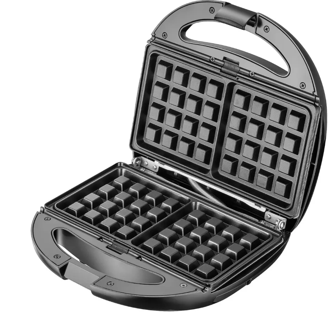 Camry Multifunctionele Sandwichmaker 1200W - 2 Platen - Zwart - afbeelding 2 van 6