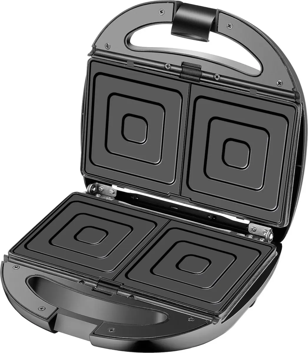 Camry Multifunctionele Sandwichmaker 1200W - 2 Platen - Zwart - afbeelding 3 van 6