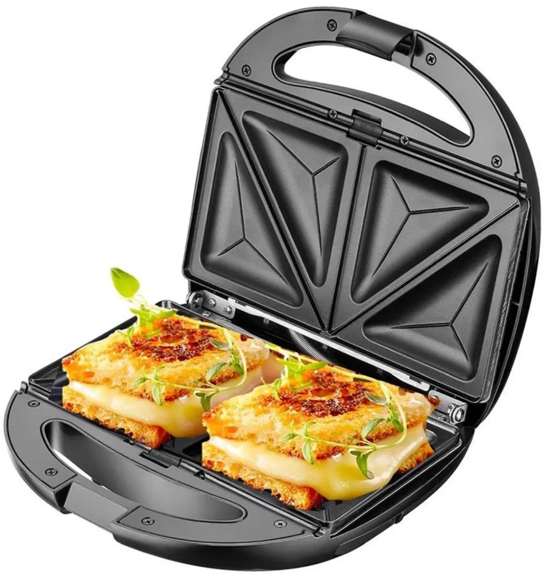 Camry Multifunctionele Sandwichmaker 1200W - 2 Platen - Zwart - afbeelding 6 van 6