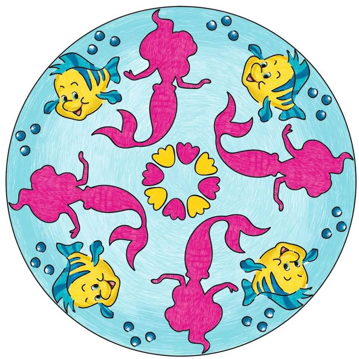 Ravensburger Midi Mandala Disney Princess - Multicolor