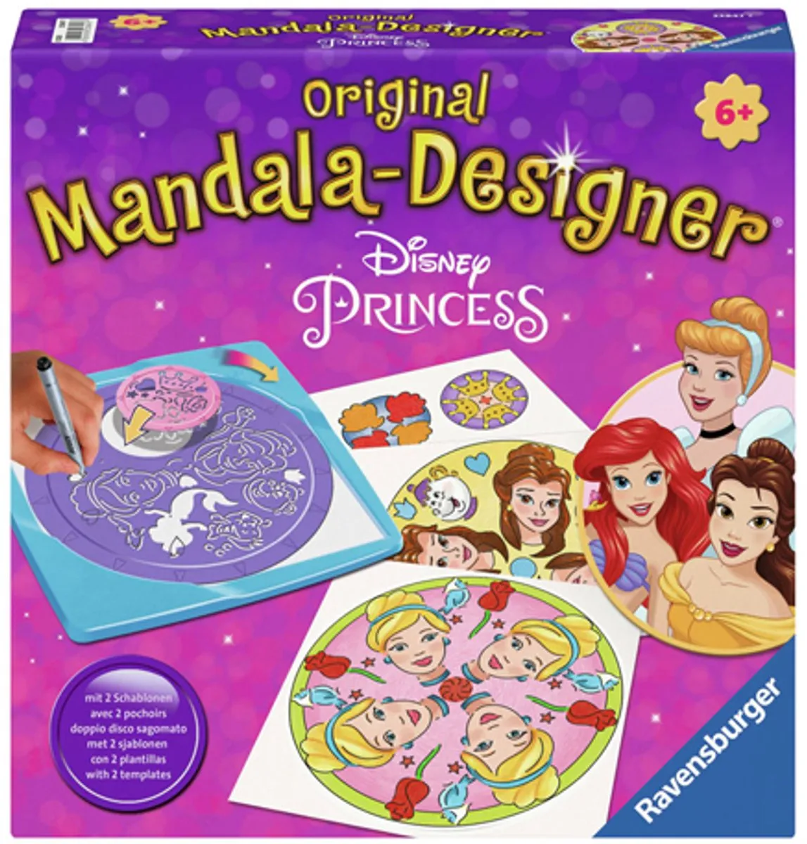 Ravensburger Midi Mandala Disney Princess - Multicolor