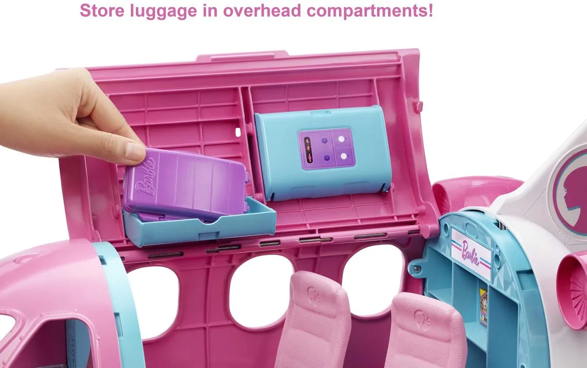Barbie Droomvliegtuig Speelset GJB33 - Meerkleurig