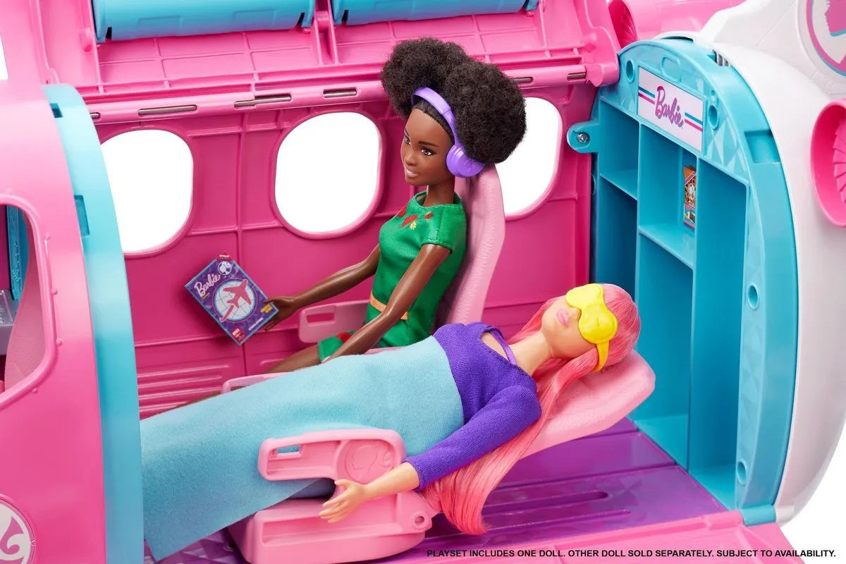 Barbie Droomvliegtuig Speelset GJB33 - Meerkleurig