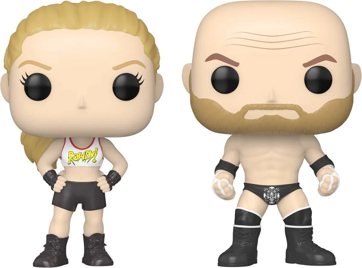 Funko Pop WWE Triple H & Ronda Rousey 70621 - 9,5 cm - Multicolor - afbeelding 6 van 6