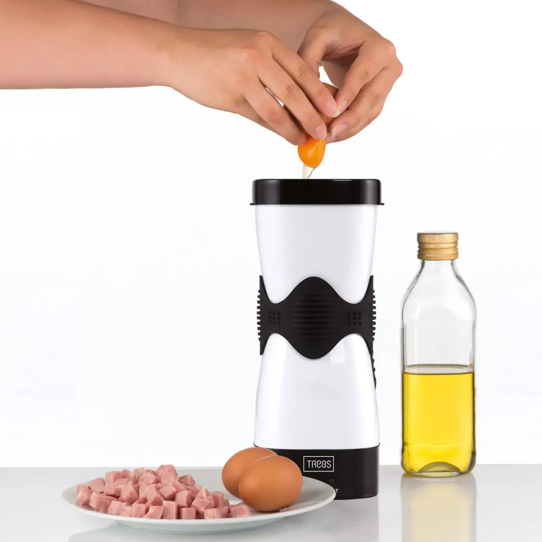 Trebs 99323 - Egg roll verticale Omeletmaker - Zwart-Wit - afbeelding 4 van 5