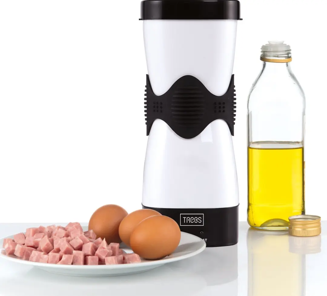 Trebs 99323 - Egg roll verticale Omeletmaker - Zwart-Wit - afbeelding 3 van 5