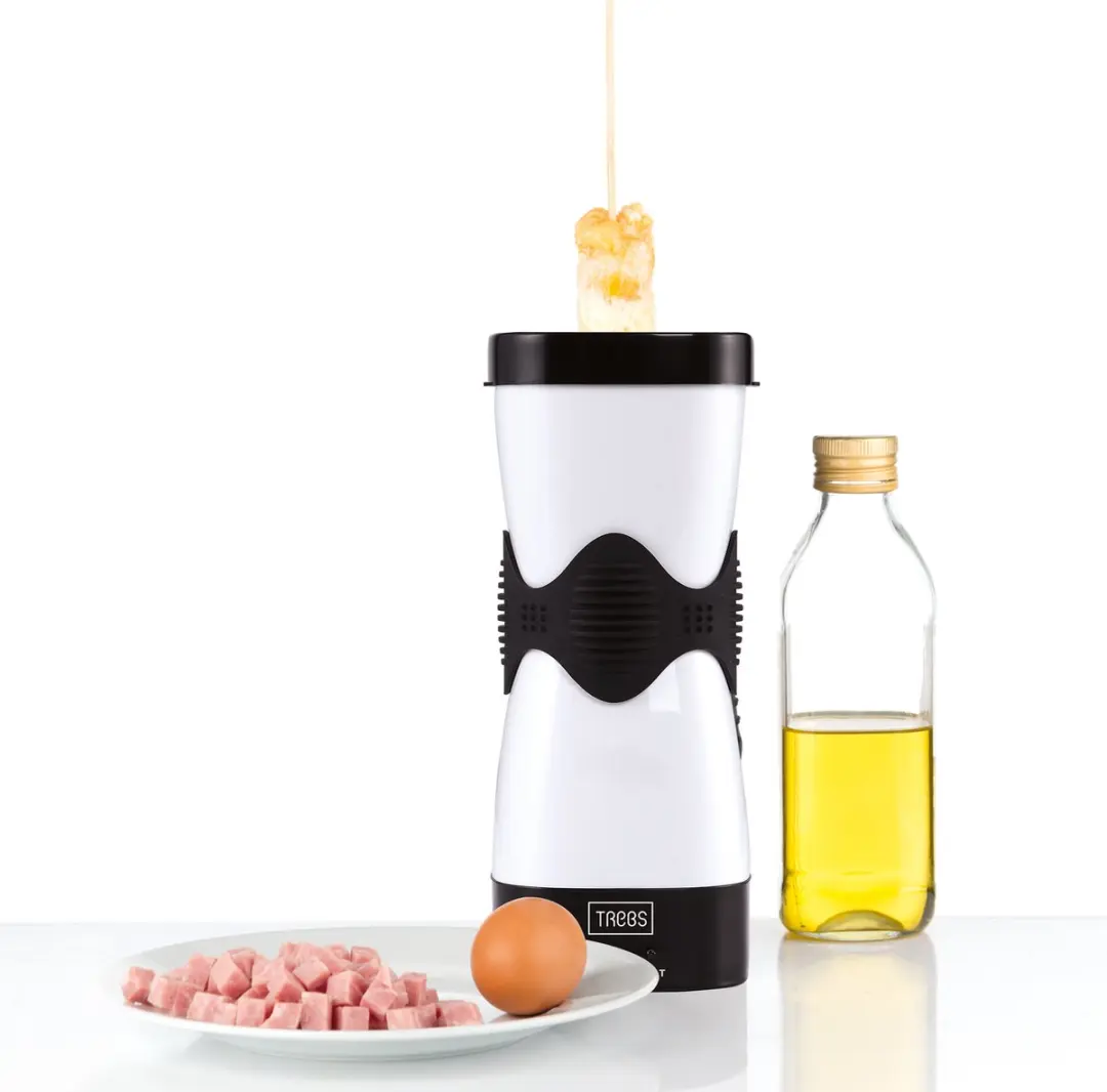 Trebs 99323 - Egg roll verticale Omeletmaker - Zwart-Wit - afbeelding 5 van 5
