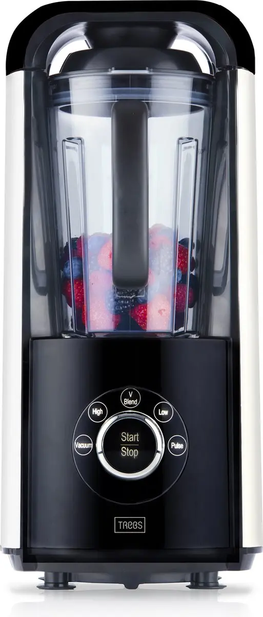 Trebs 99349 Vacuümblender 800W - 1,5L - Zwart/Wit - afbeelding 2 van 6
