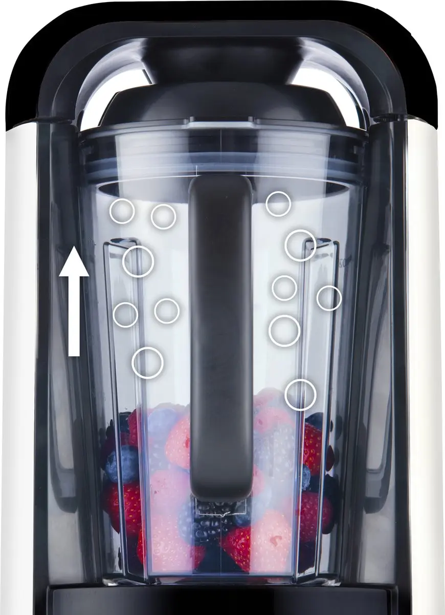 Trebs 99349 Vacuümblender 800W - 1,5L - Zwart/Wit - afbeelding 6 van 6