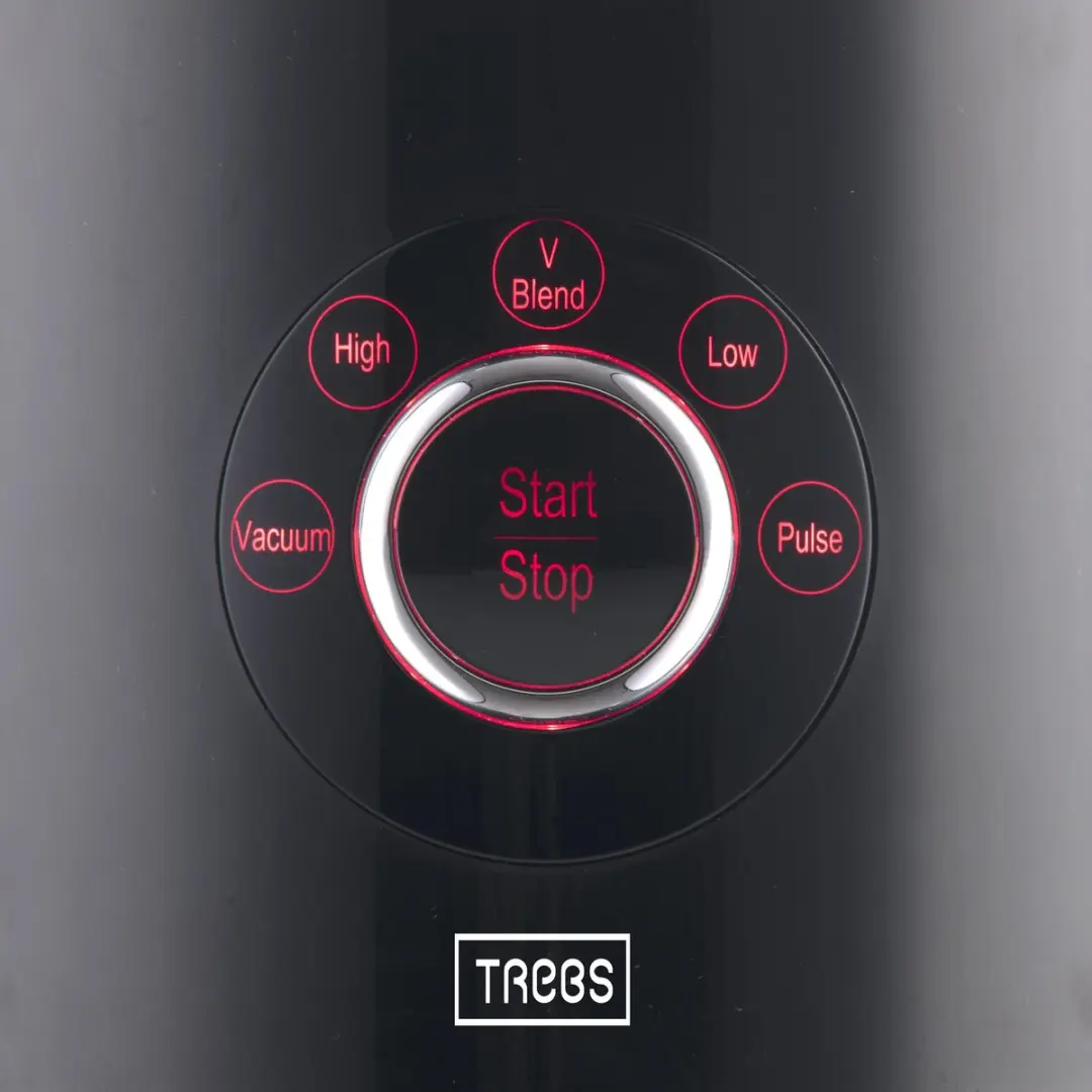 Trebs 99349 Vacuümblender 800W - 1,5L - Zwart/Wit - afbeelding 3 van 6