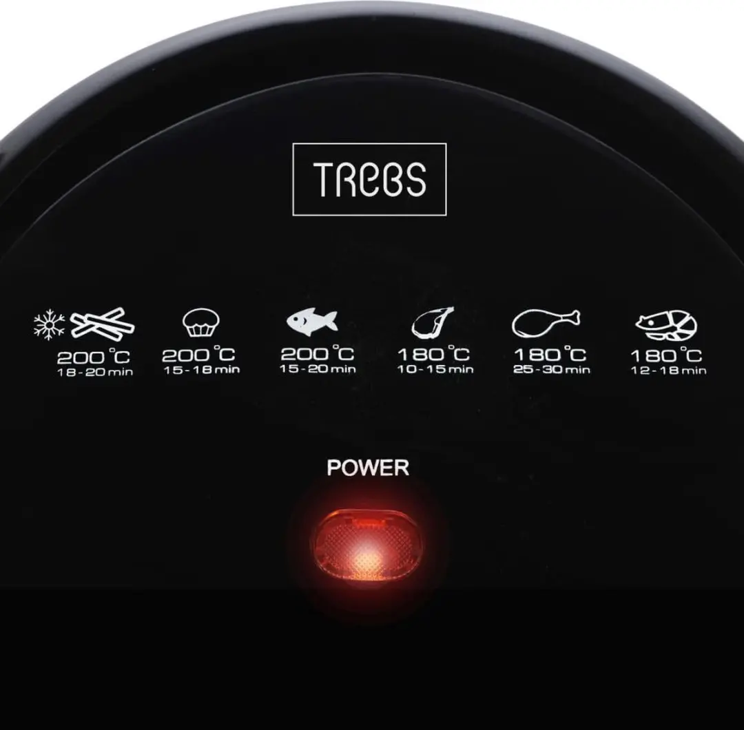 Trebs 99354 Hetelucht Friteuse 900W - 500g