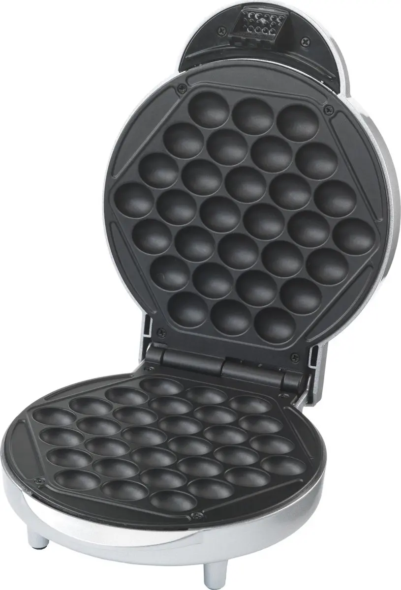 Trebs 99361 Bubbel Wafelmaker - 800W - Zilver - afbeelding 2 van 6