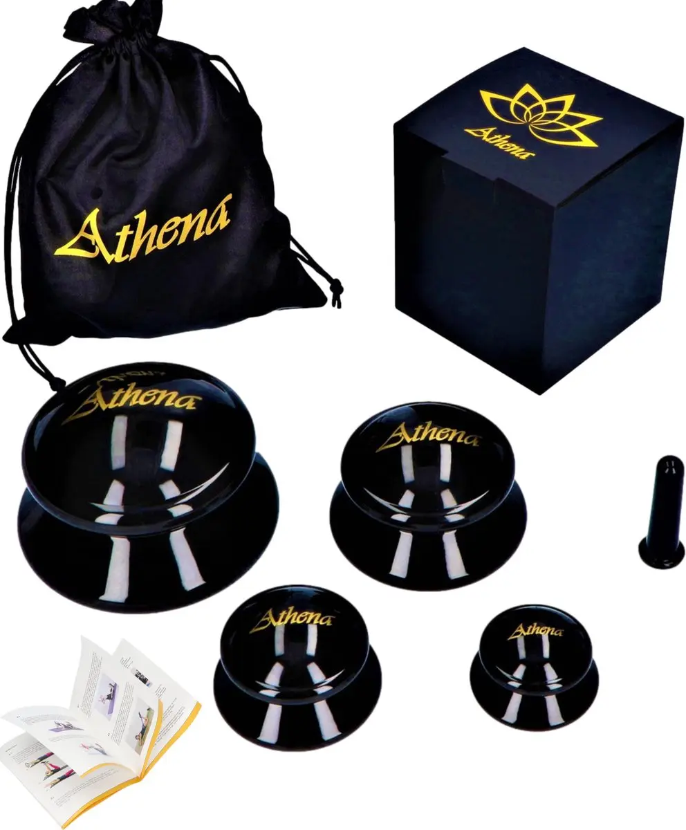 Hoogwaardige Cellulite Cups voor Gezicht, Armen en Benen - Cellulitis Massage Apparaat - 6 delige cupping set