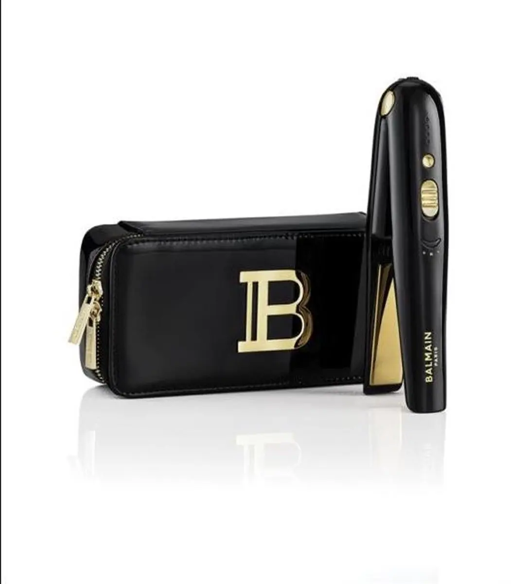 Balmain Limited Edition FW21 Draadloze Stijltang - Zwart