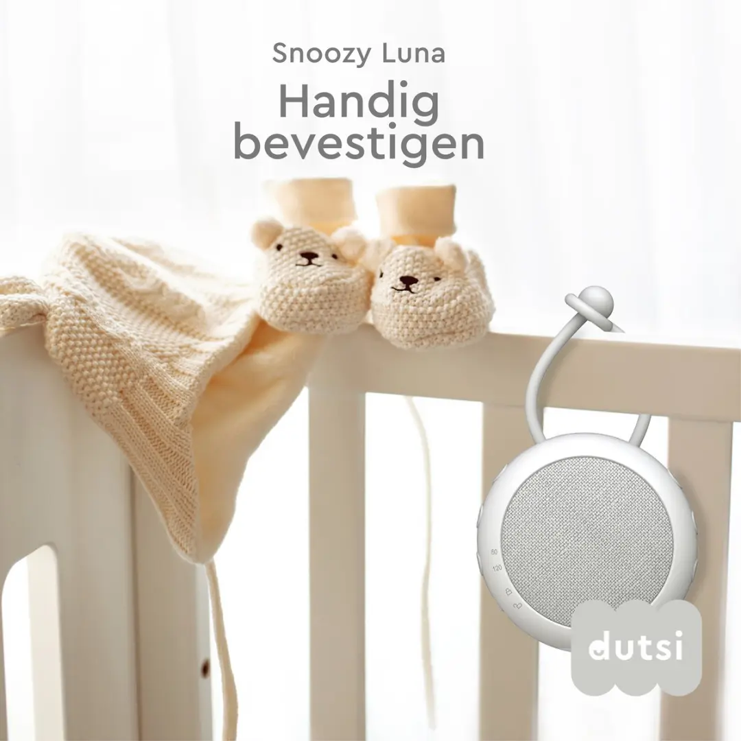 Dutsi Snoozy Luna MSL-02 White Noise Machine - Cloud White