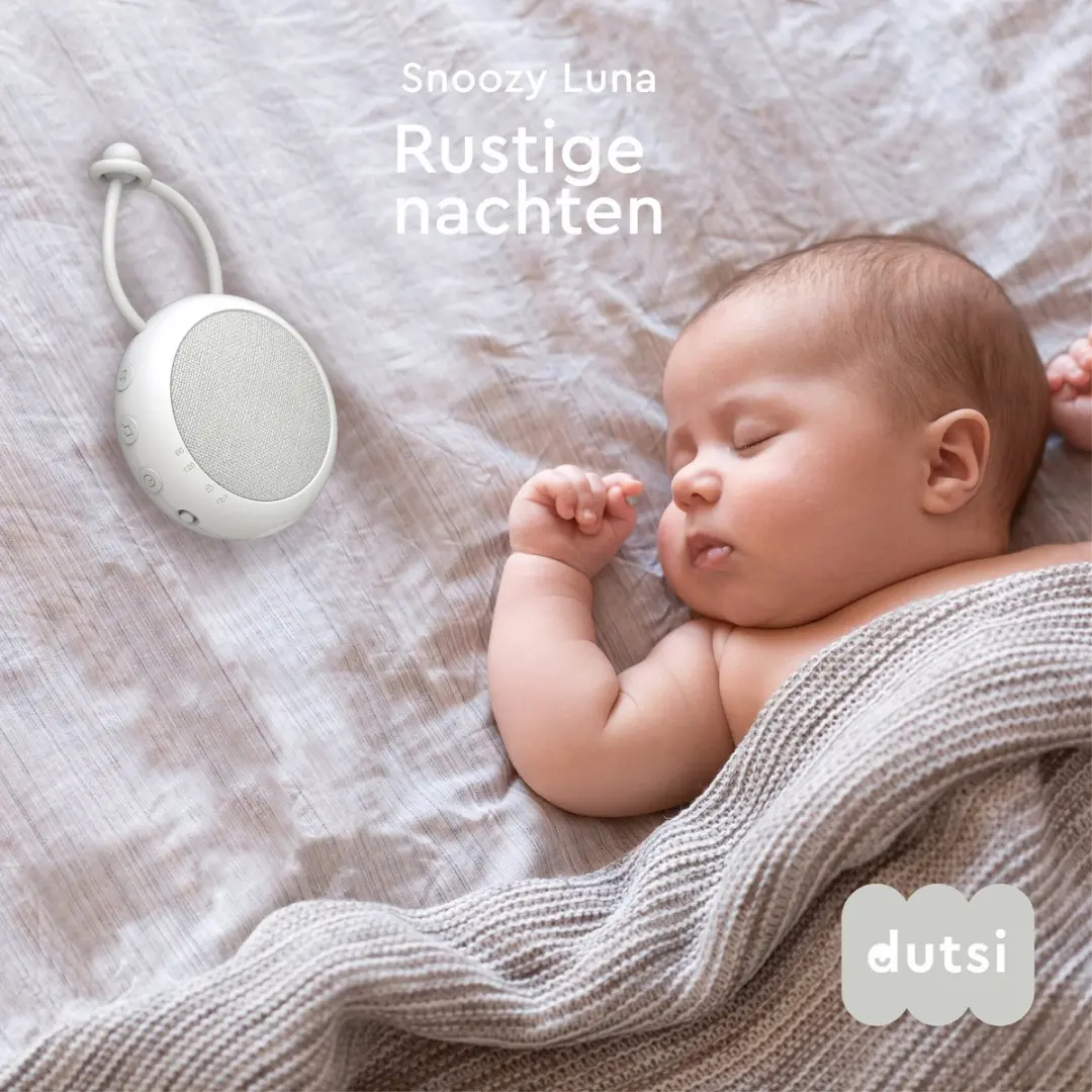 Dutsi Snoozy Luna MSL-02 White Noise Machine - Cloud White
