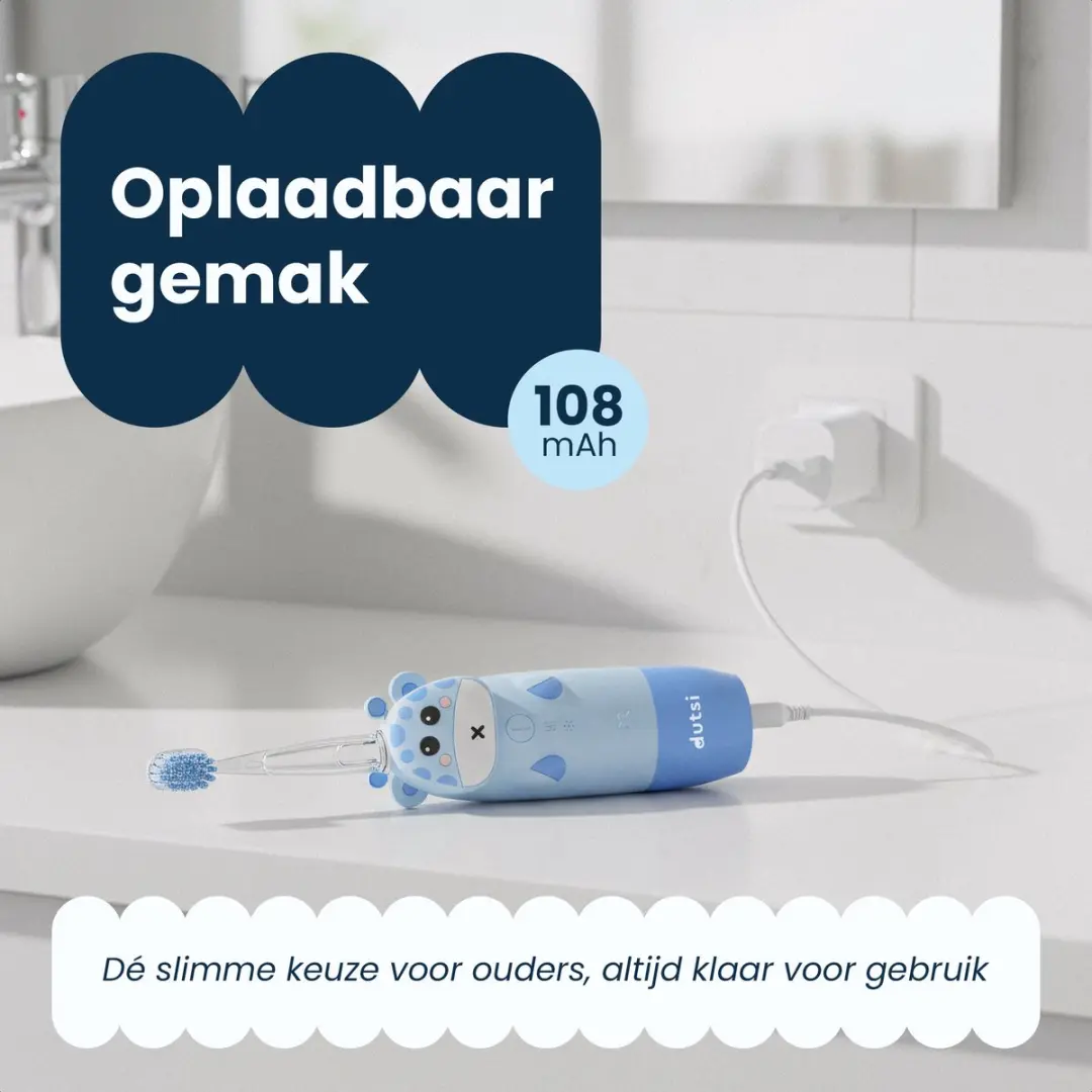 Dutsi Blinky Raf Elektrische Tandenborstel - Blauw