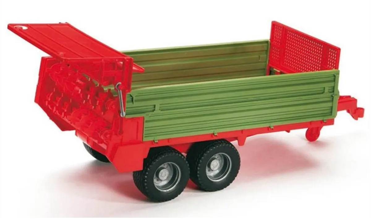 Bruder Stalmeststrooier 2209 - Rood