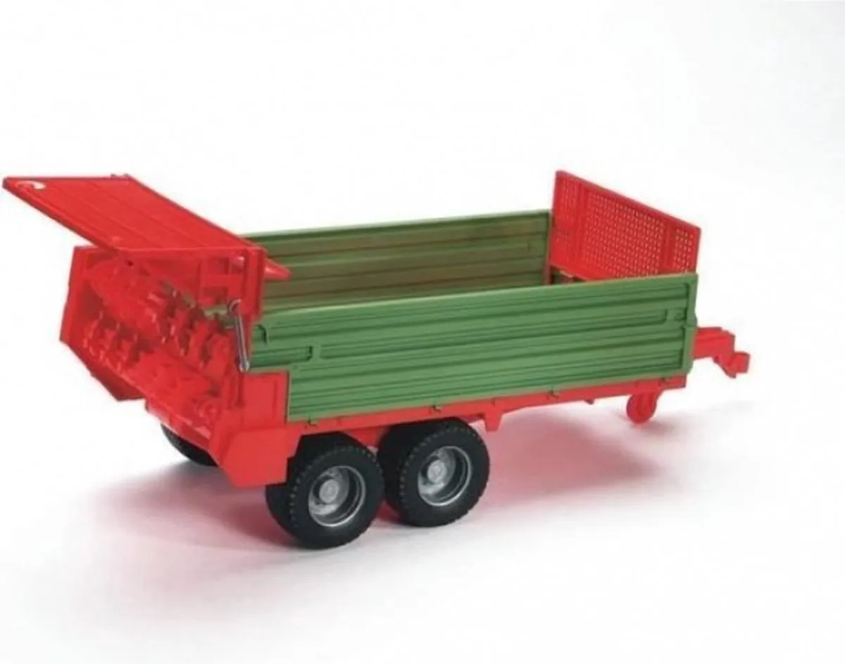 Bruder Stalmeststrooier 2209 - Rood