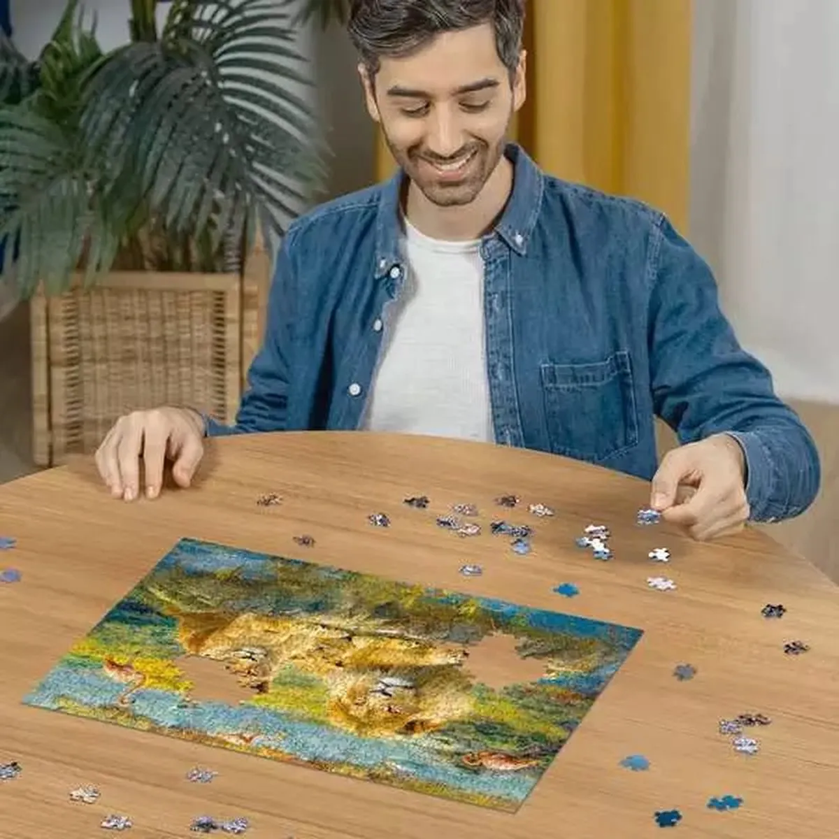 Ravensburger Leeuwen in de Savanne Legpuzzel 500 Stuks