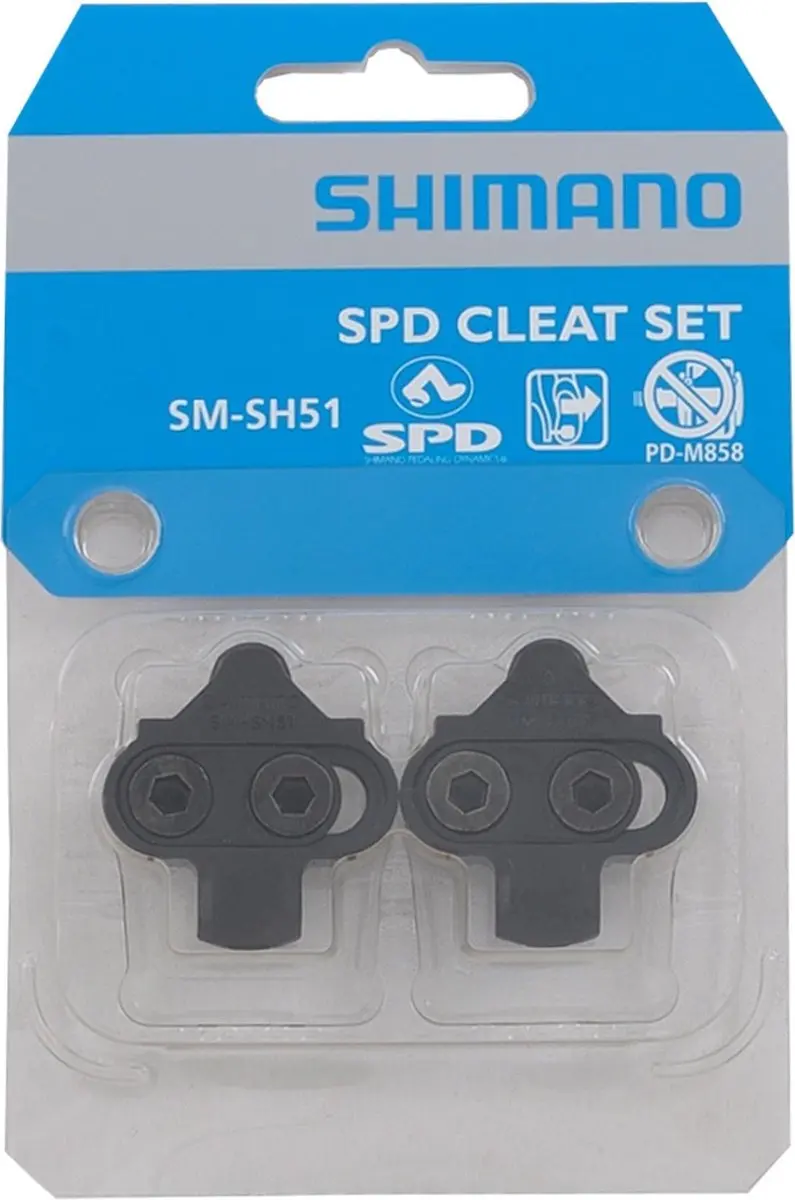 Shimano SPD SH51 Schoenplaten - Zilver - afbeelding 2 van 6