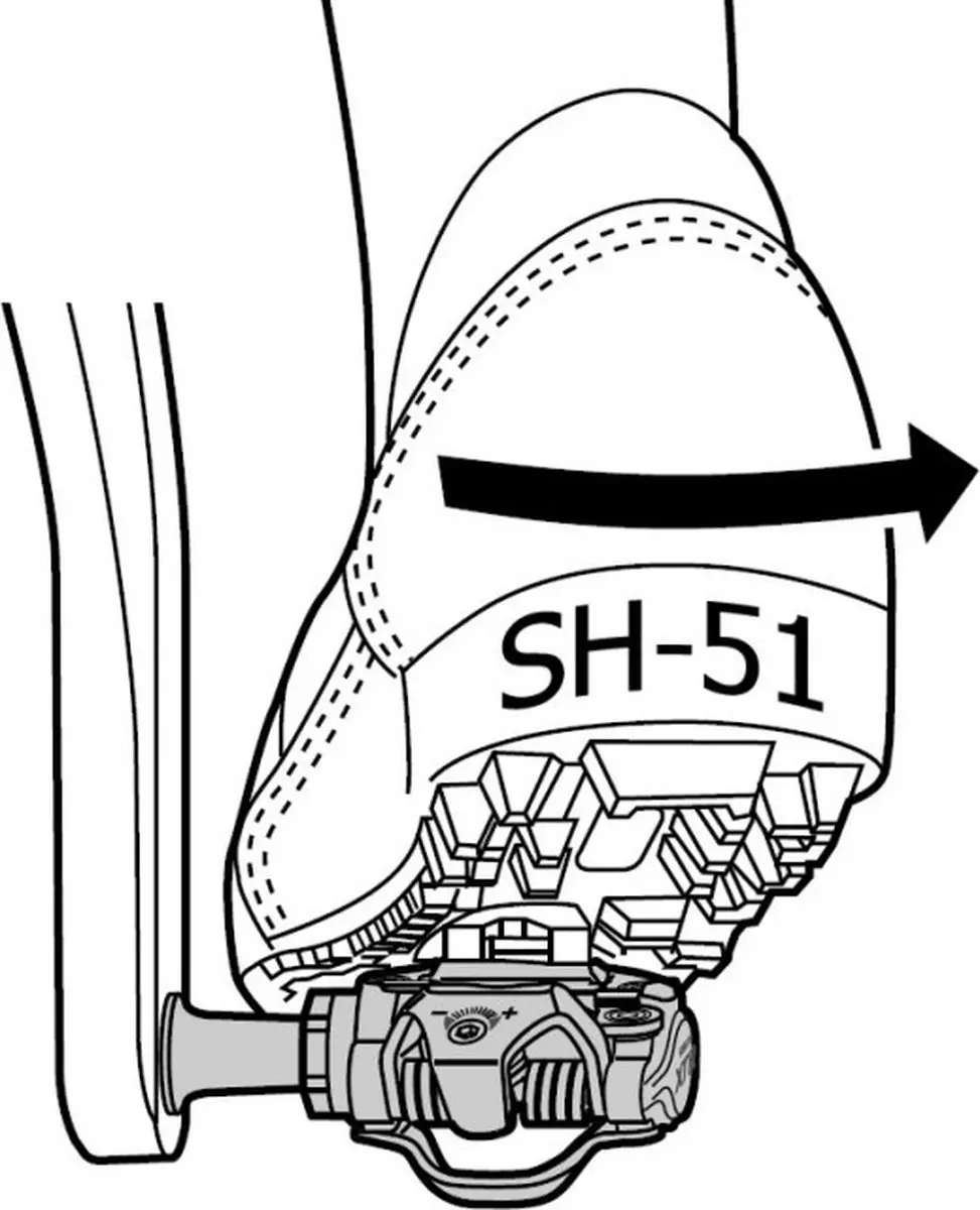 Shimano SPD SH51 Schoenplaten - Zilver - afbeelding 6 van 6
