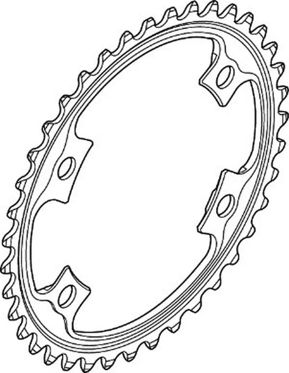 Shimano Dura Ace 34T Kettingblad - Zwart - afbeelding 4 van 5
