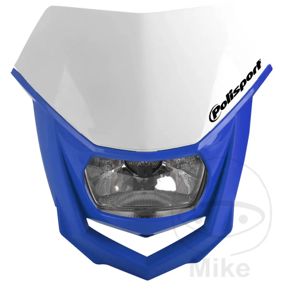 Polisport Halo Koplamp Wit,Blauw