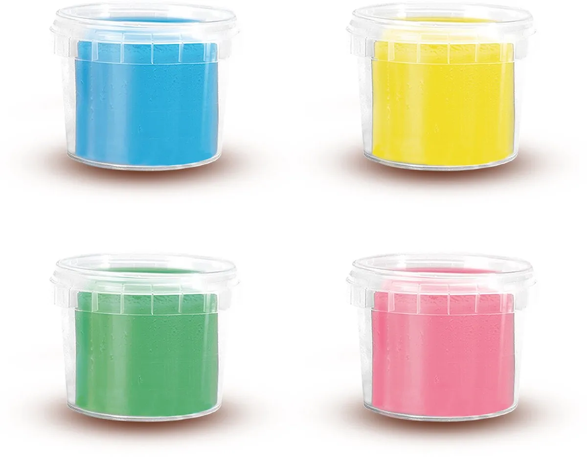 SES Creative Eco Klei Basiskleuren - 4x90g