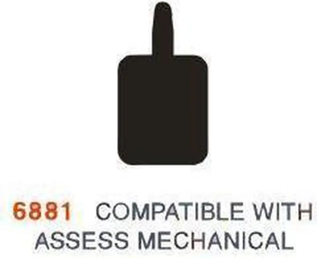 Elvedes Schijfrem Blokset 6881 Asses Mechanical - Blauw - afbeelding 6 van 6