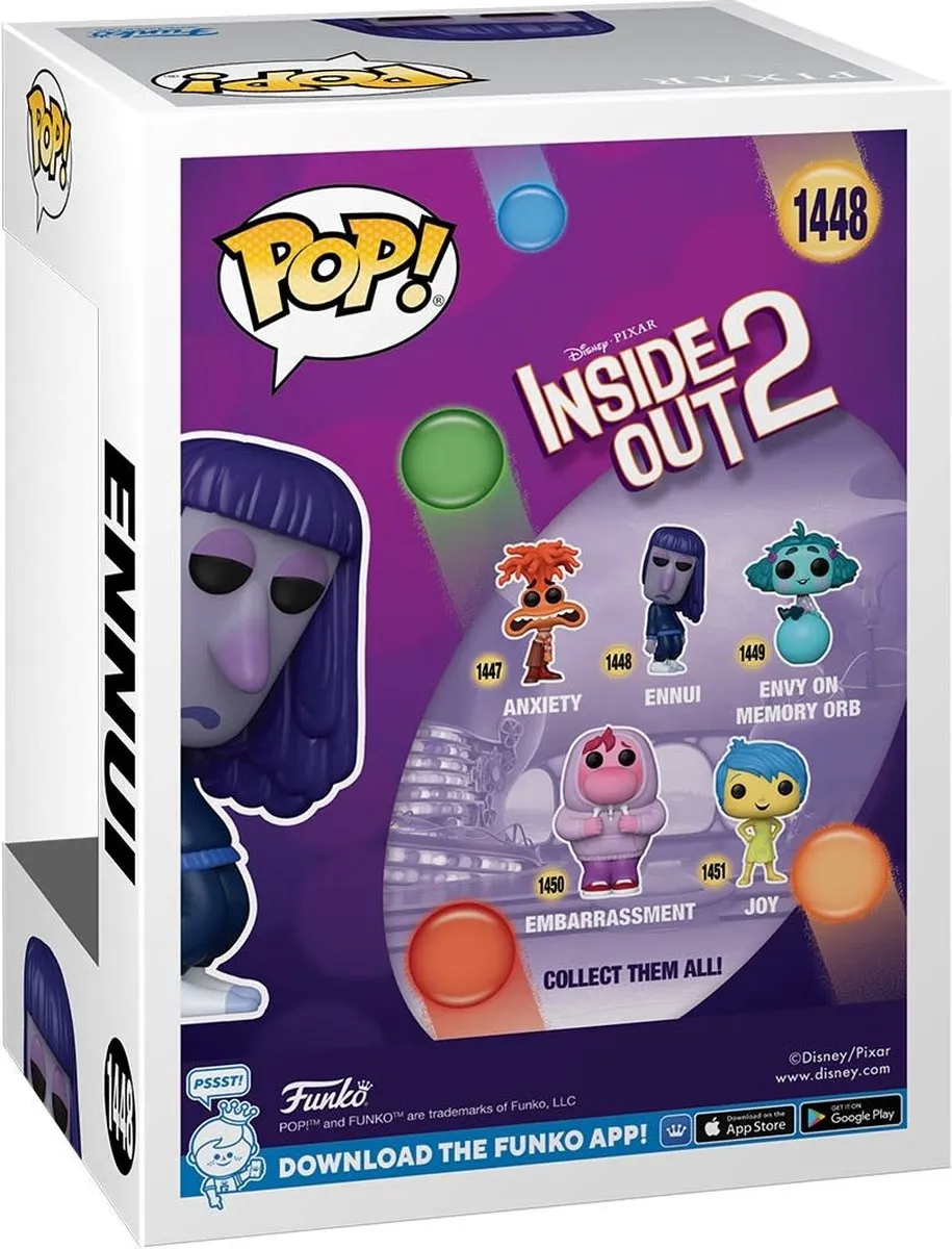 Funko Pop! Inside Out 2 Ennui #1448 - Multi