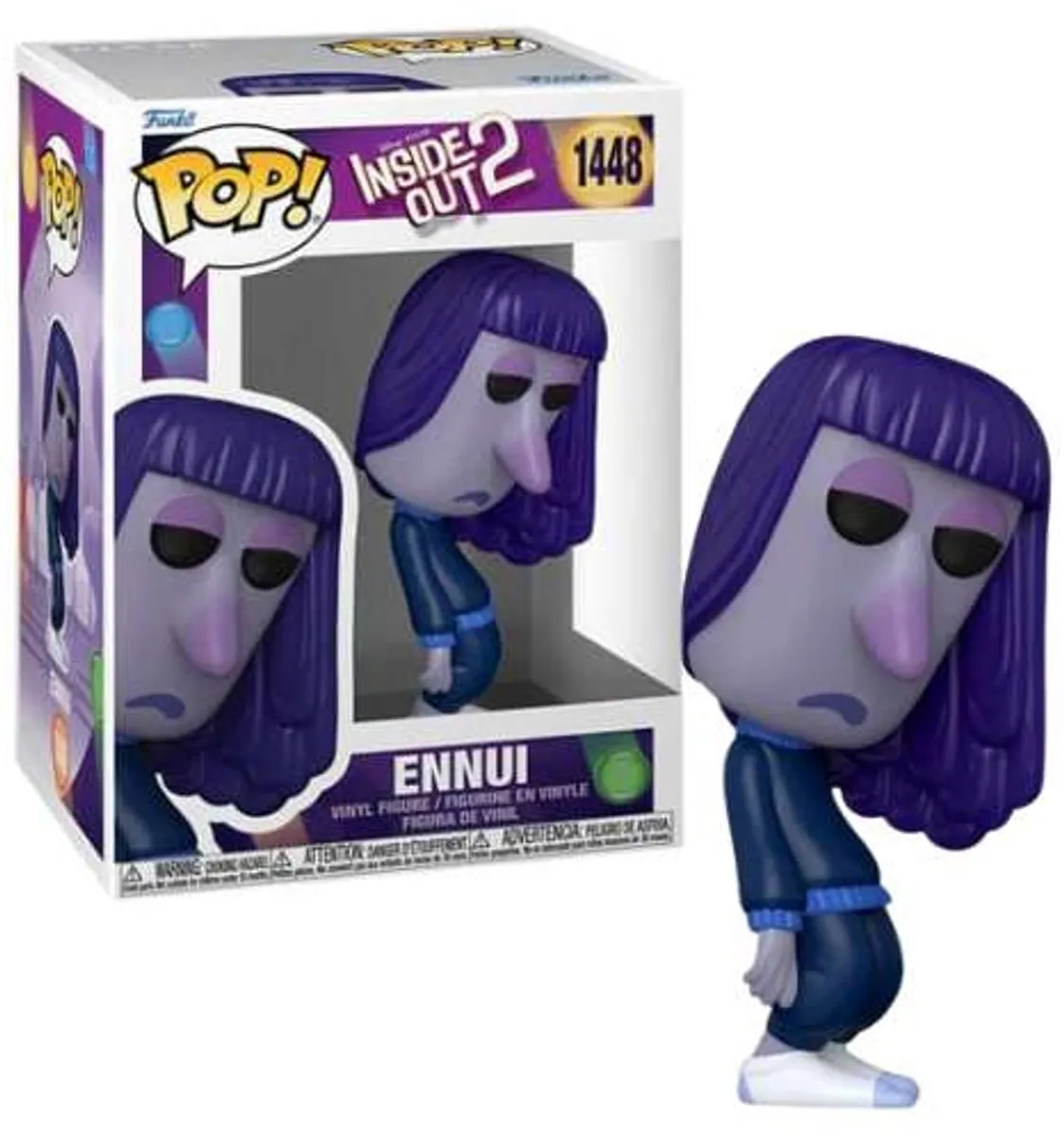 Funko Pop! Inside Out 2 Ennui #1448 - Multi