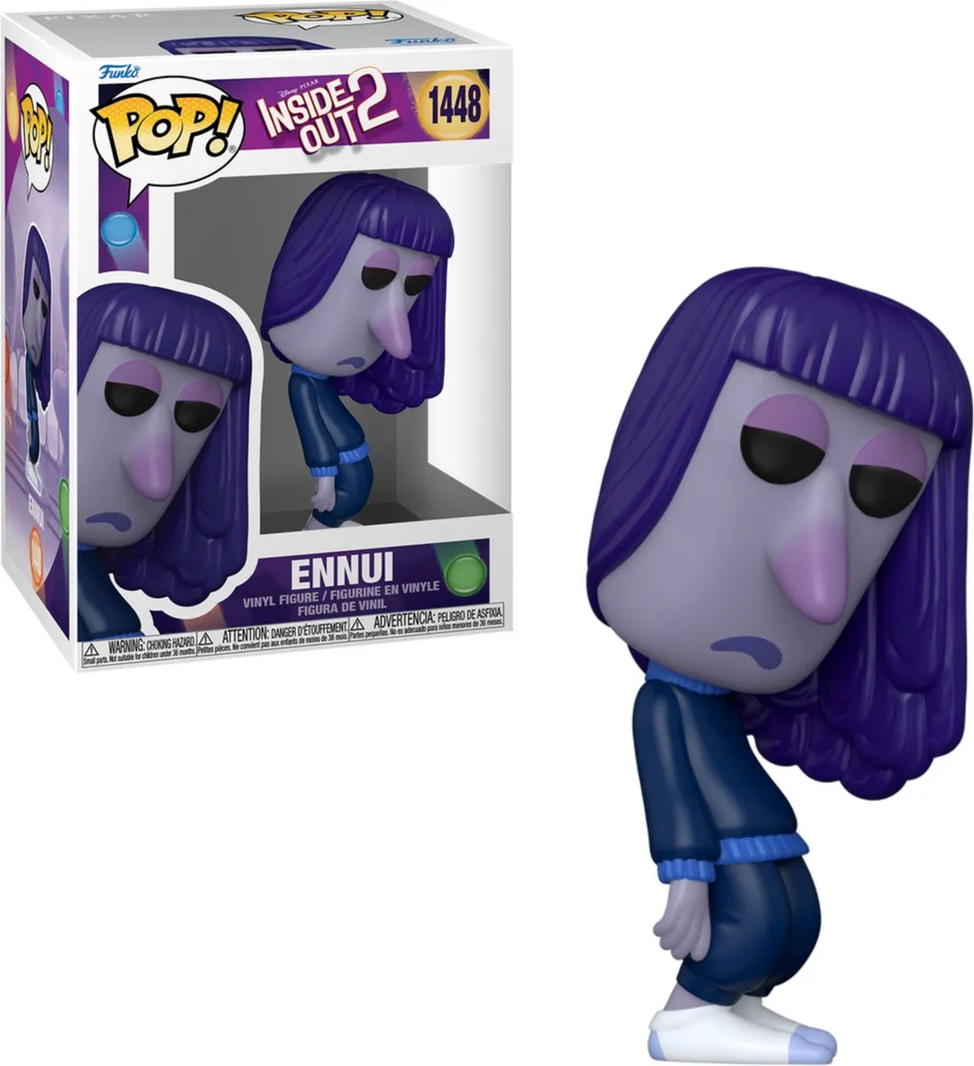 Funko Pop! Inside Out 2 Ennui #1448 - Multi
